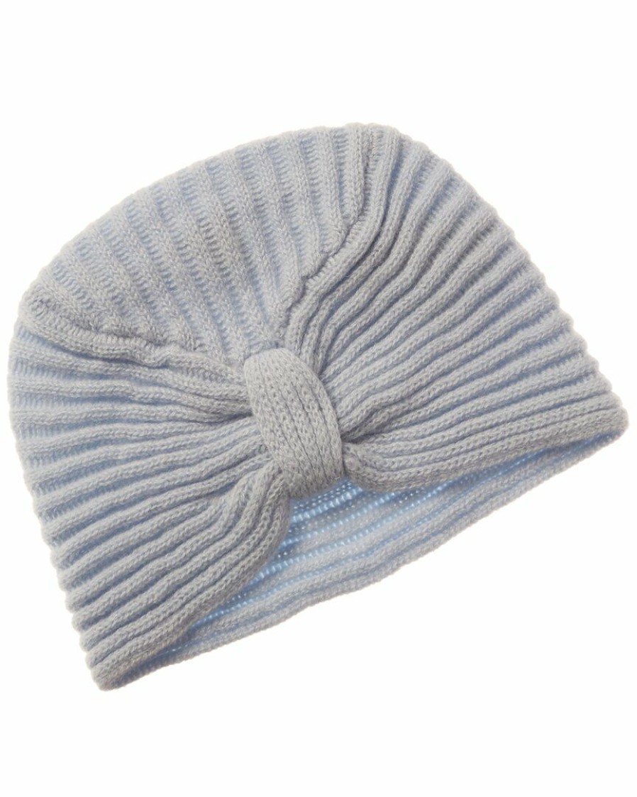 * Women Qi Cashmere Shaker Stitch Cashmere Turban | Headwear