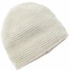 * Women Qi Cashmere Textured Cashmere Beanie | Headwear