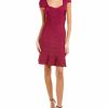 * Herve Leger Women Herve Leger Solid Bandage Flare Dress | Dresses