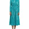 * Maggy London Womens Sequined Tea Length Shift Dress | Dresses