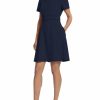 * Maggy London Womens Short Sleeve Knee Length Shift Dress | Dresses