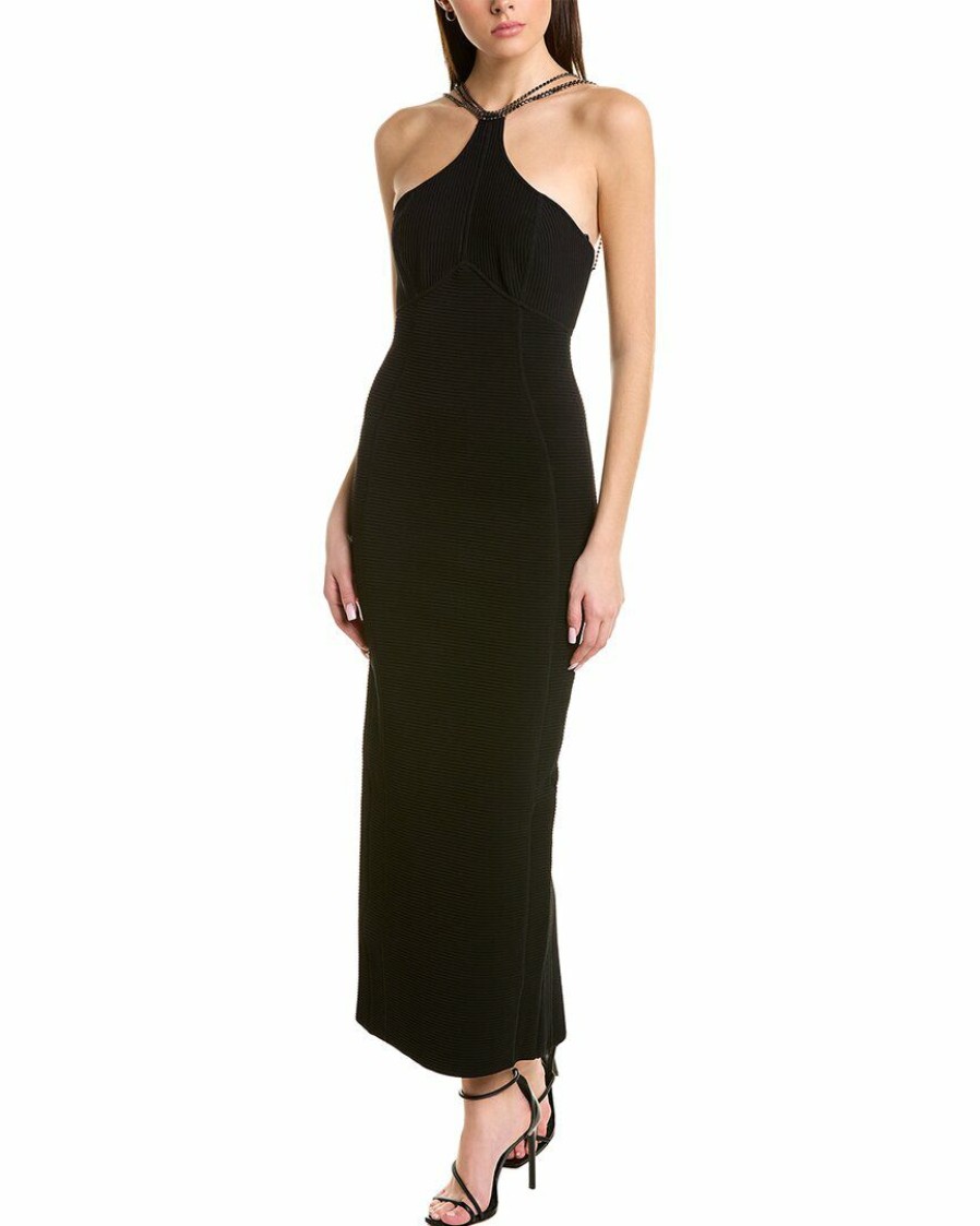 * Herve Leger Women Herve Leger Halter Column Gown | Dresses