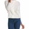 * Women Qi Cashmere Cable Mock Neck Wool & Cashmere-Blend Sweater | Sweaters