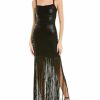 * Women Herve Leger Banded Fringe Gown | Dresses