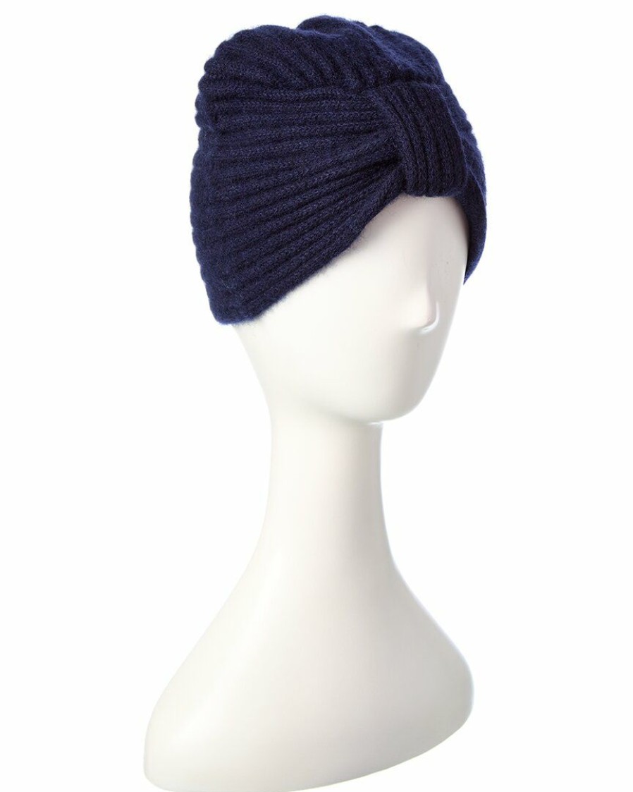 * Women Qi Cashmere Shaker Stitch Cashmere Turban | Headwear