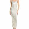 * Herve Leger Women Herve Leger Sweetheart Banded Foil Gown | Dresses