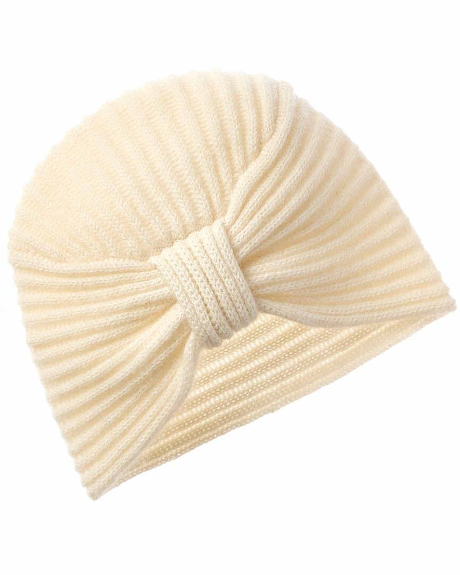 * Women Qi Cashmere Shaker Stitch Cashmere Turban | Headwear