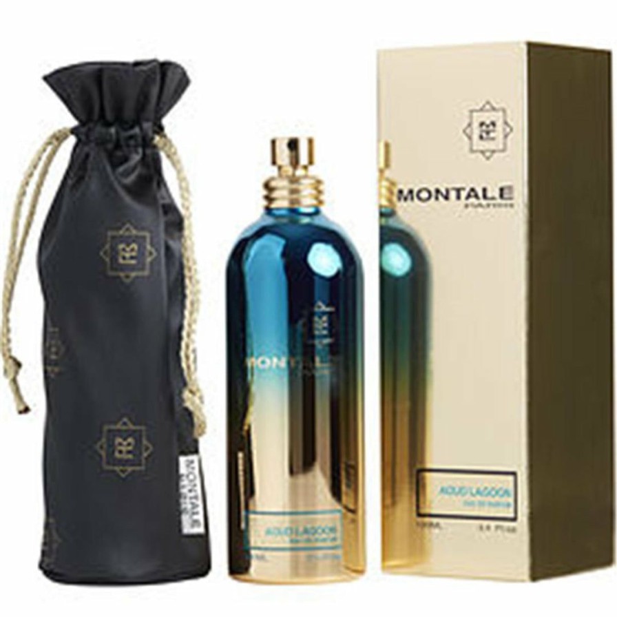 * Montale 296088 3.4 Oz Paris Aoud Lagoon Eau De Parfum Spray For Uni | Fragrance