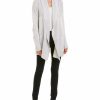 * Qi Cashmere Womens Plaited Block Stitch Cashmere Cardigan, Xs, | Sweaters