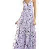 * Women Ml Monique Lhuillier Tulle Maxi Gown | Dresses