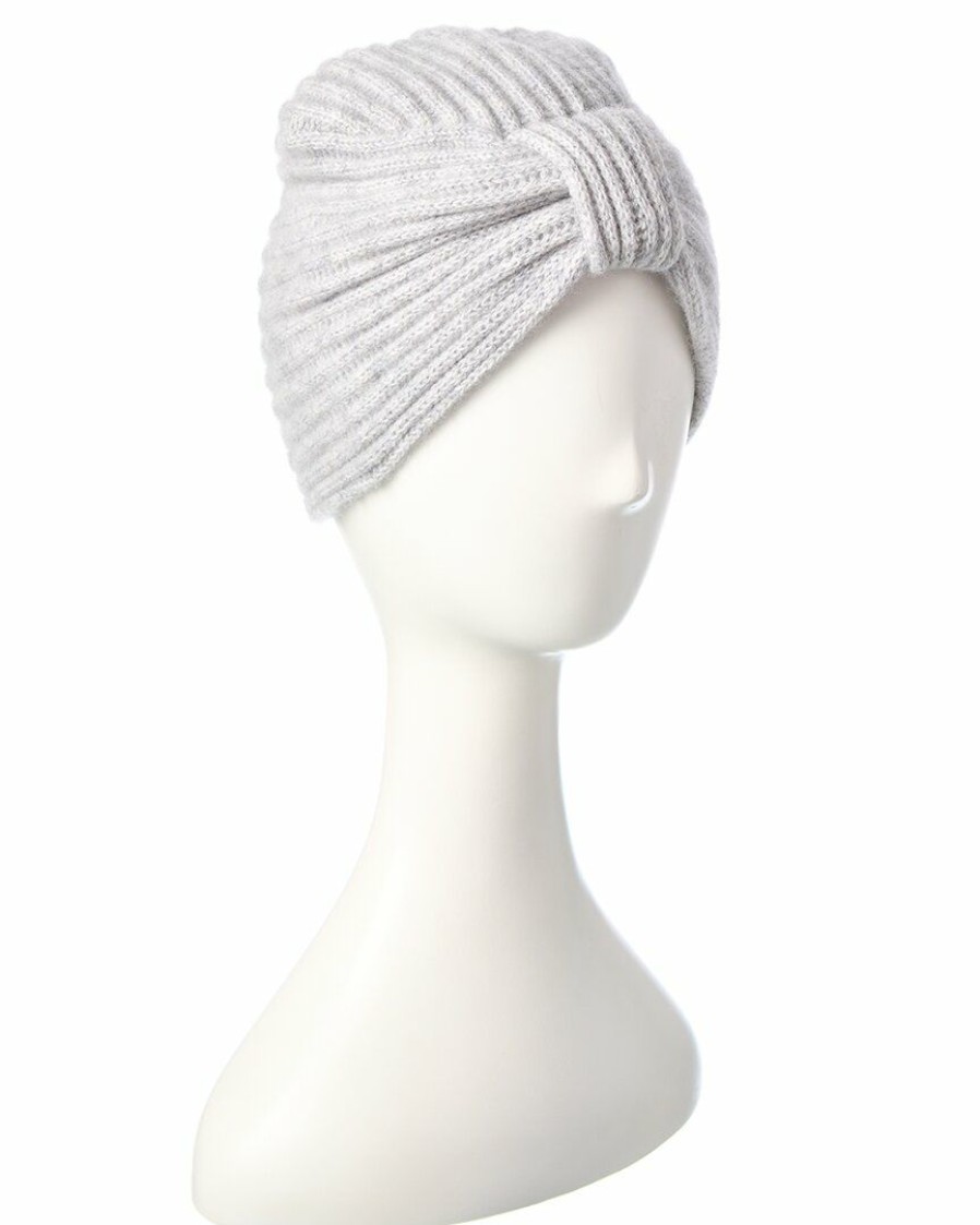 * Women Qi Cashmere Shaker Stitch Cashmere Turban | Headwear